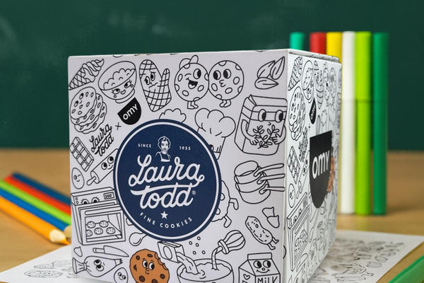 Coffret 8 cookies Laura Todd X OMY