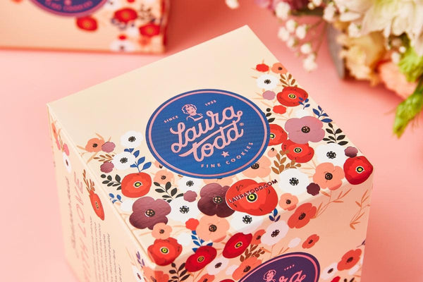 Coffret "Je t'aime Maman" - 5 big cookies - Laura Todd