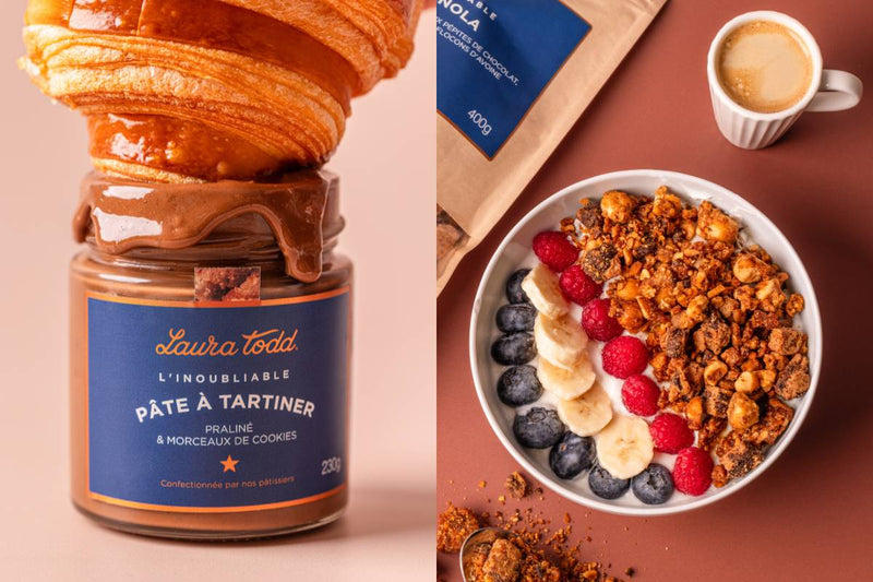 Duo gourmand : L'inoubliable pâte à tartiner et L'incroyable granola