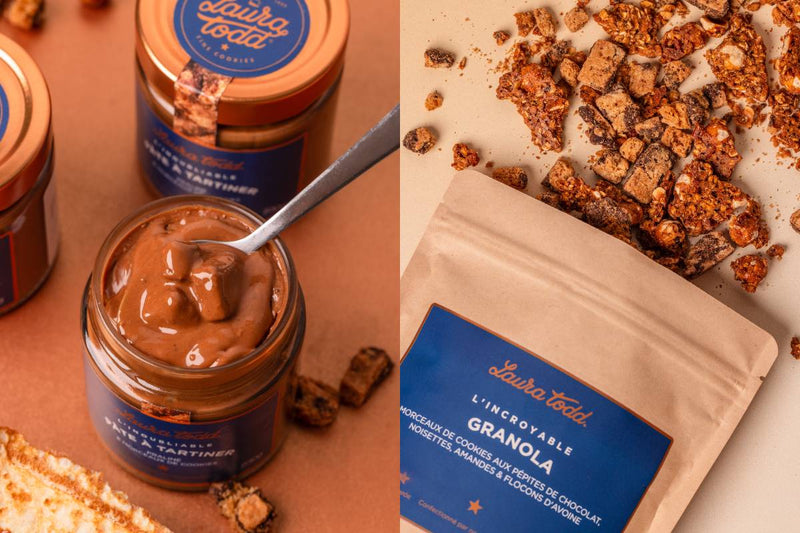 Duo gourmand : L'inoubliable pâte à tartiner et L'incroyable granola