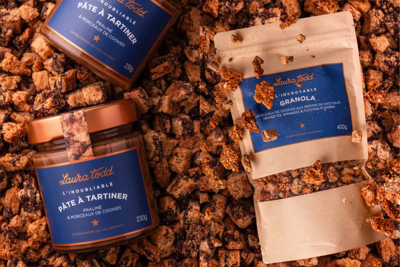 Duo gourmand : L'inoubliable pâte à tartiner et L'incroyable granola