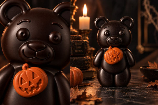 Le tendre ourson d'Halloween