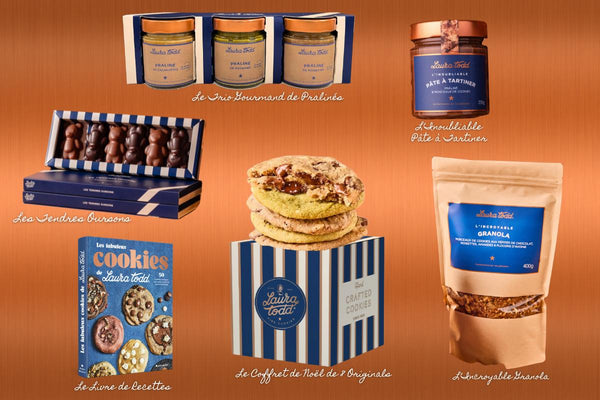 Le Panier Gourmand de Noël à composer avec 8 Cookies Originals